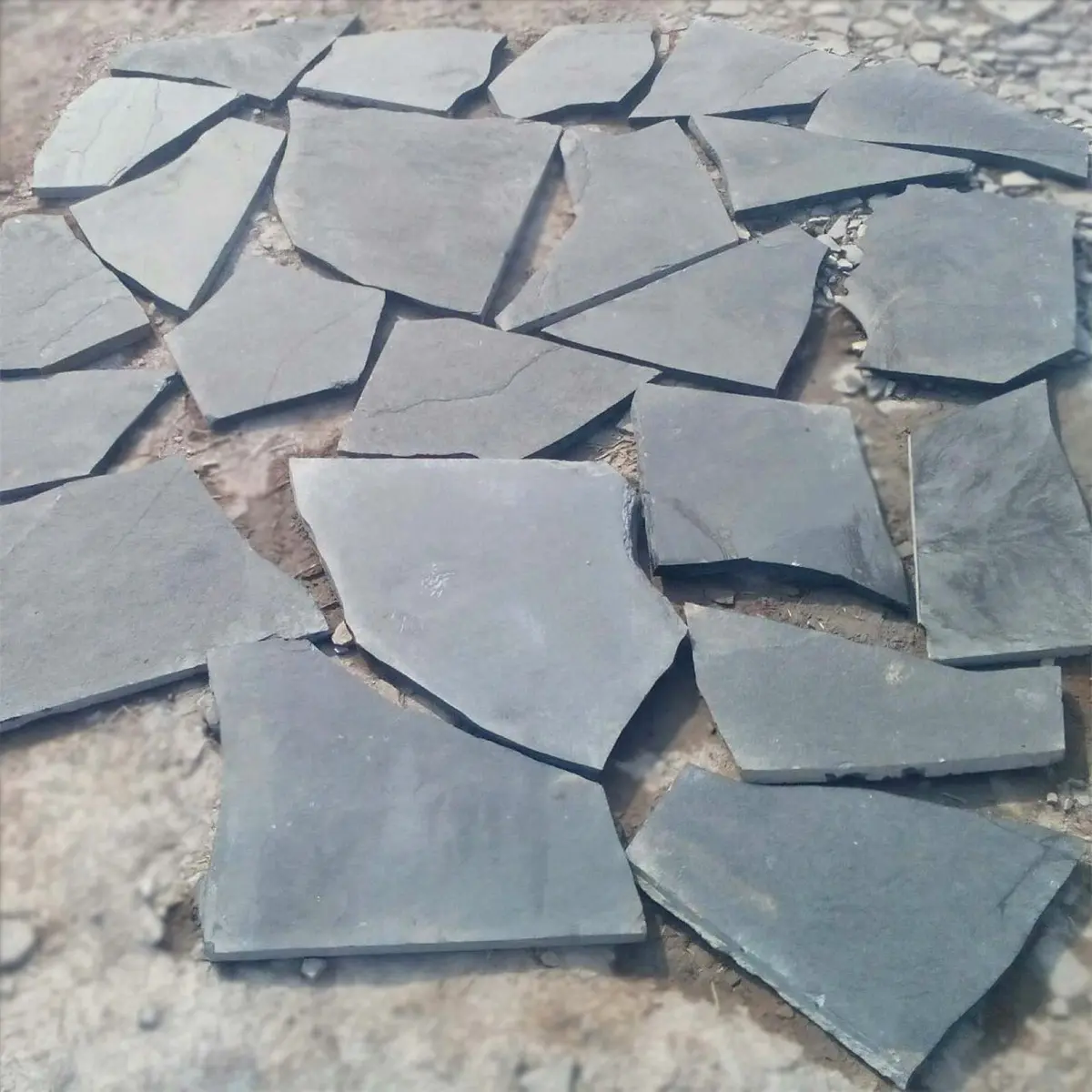Kadapa Black — crazy paving