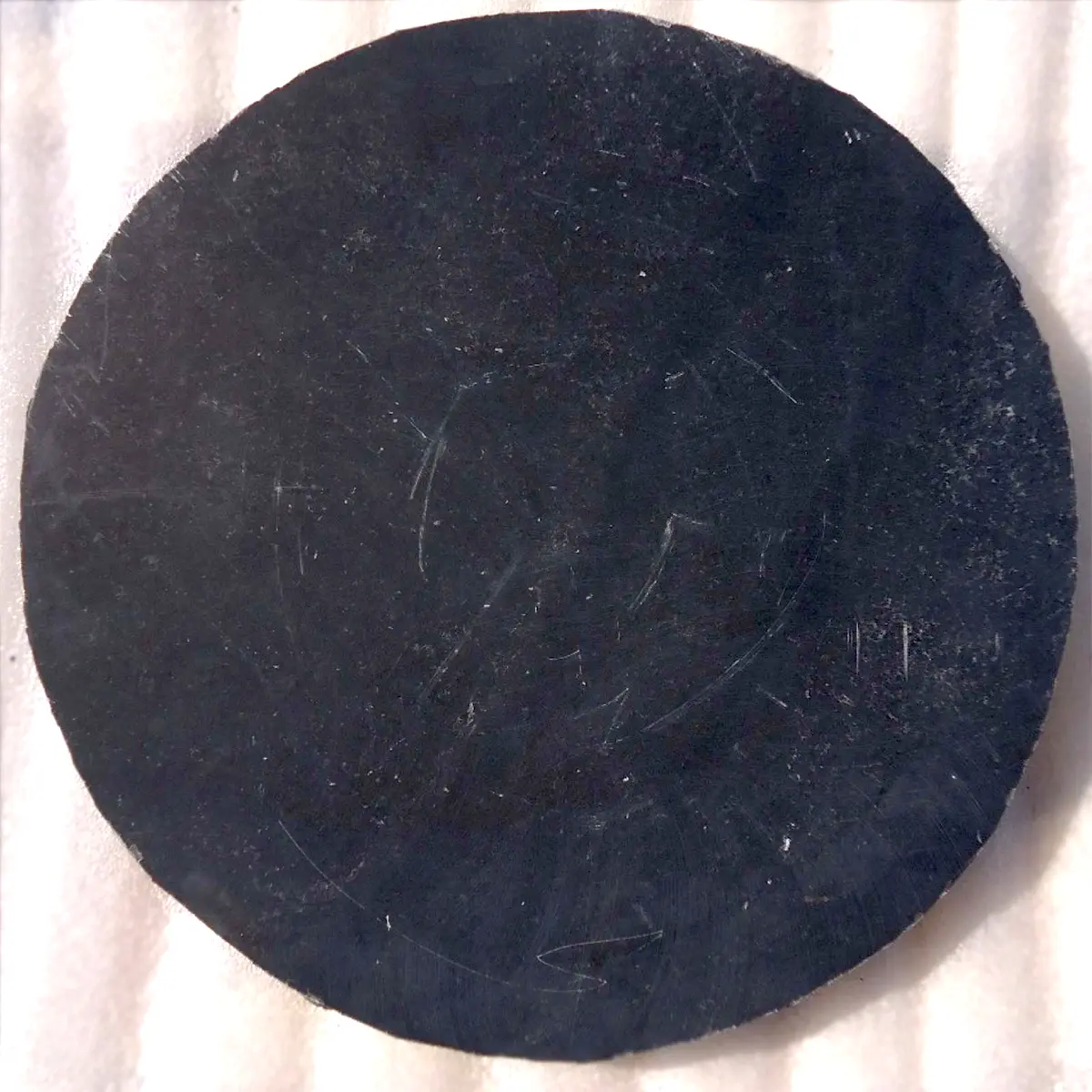 Kadapa Black — honed stepping stone dia