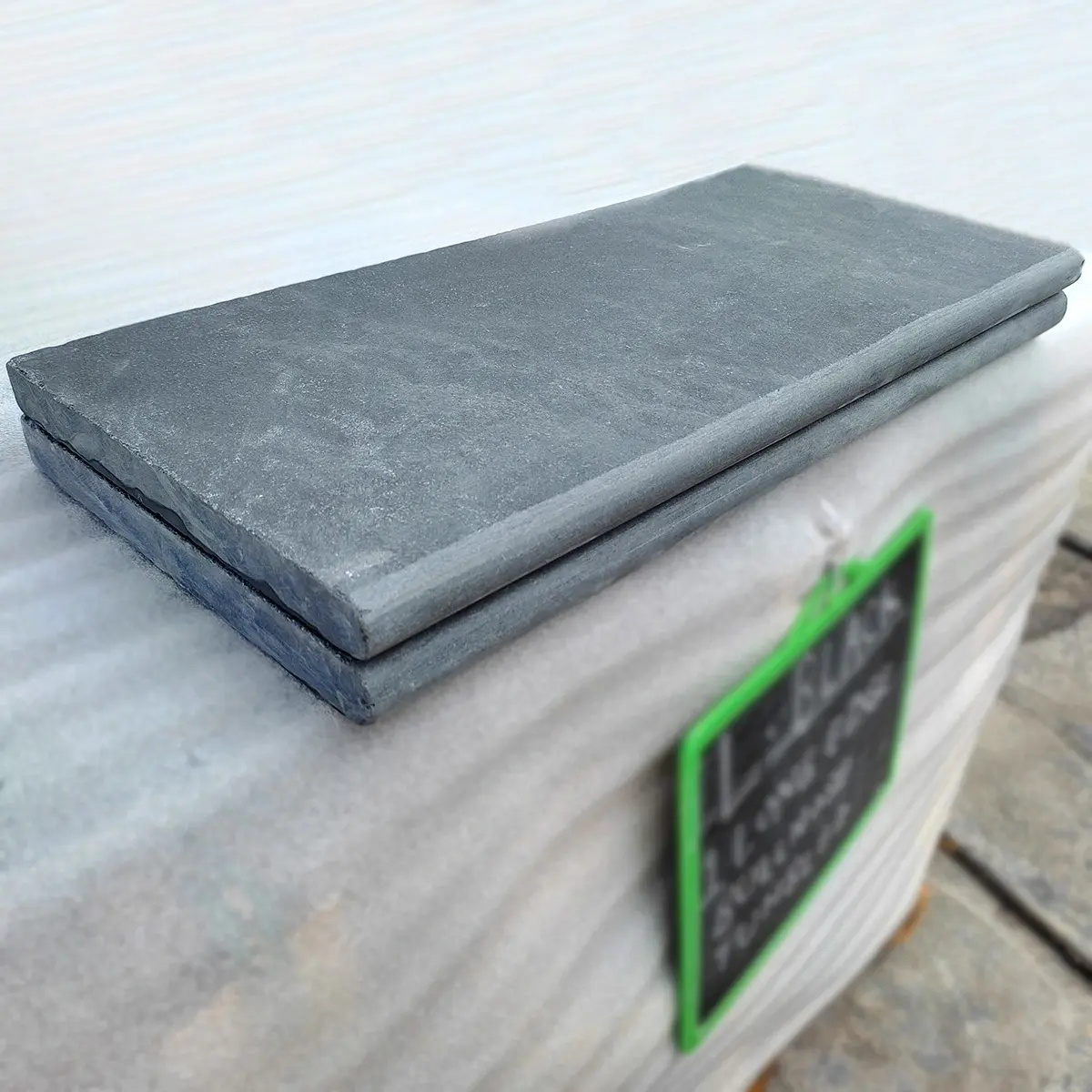 Kadapa Black — natural bullnosed