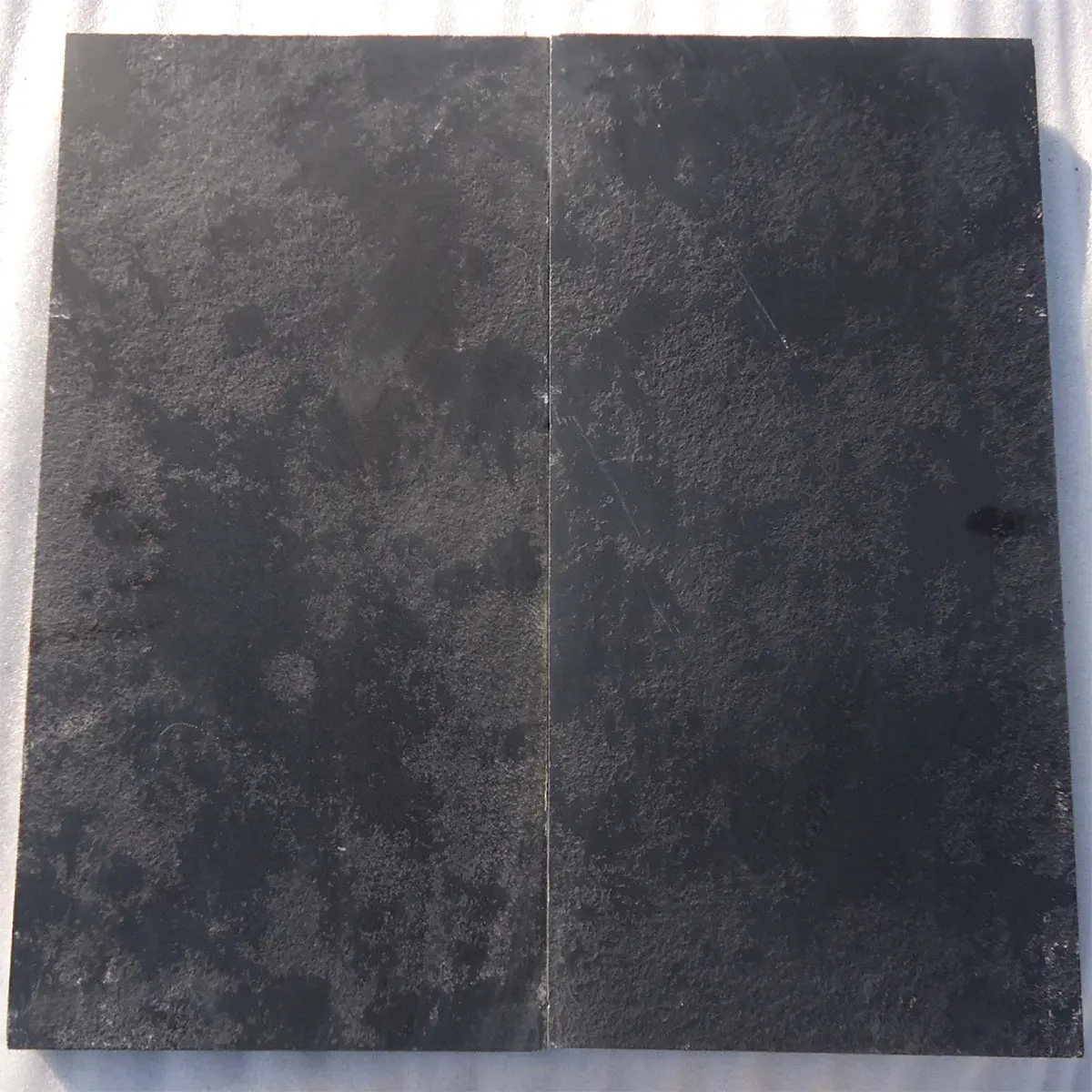 Kadapa Black — semi honed brushed