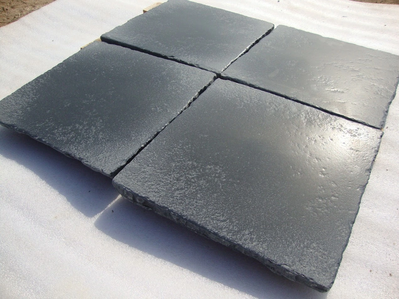 Kadapa Black — tumbled brushed
