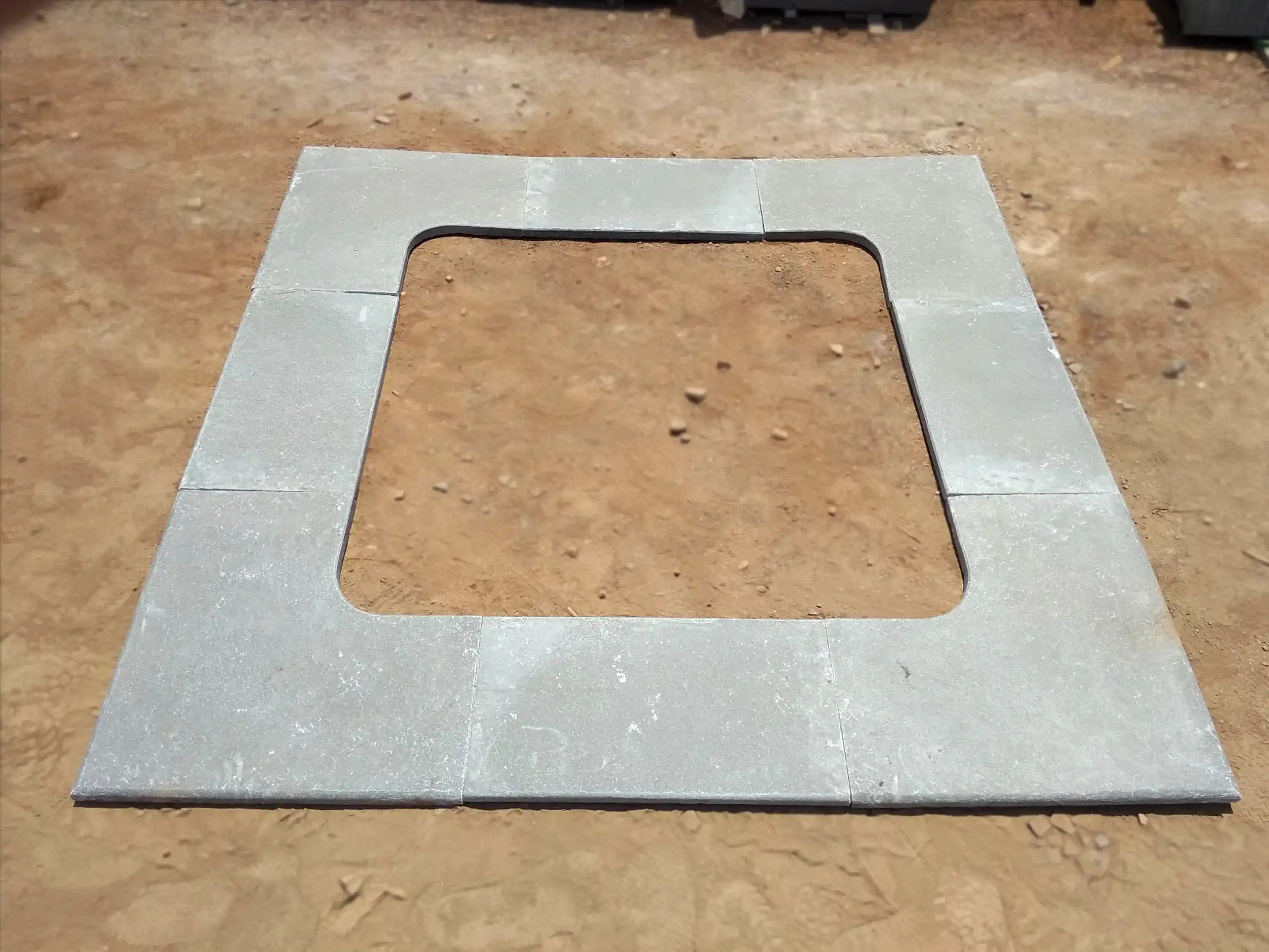 Tandur Blue — pool coping
