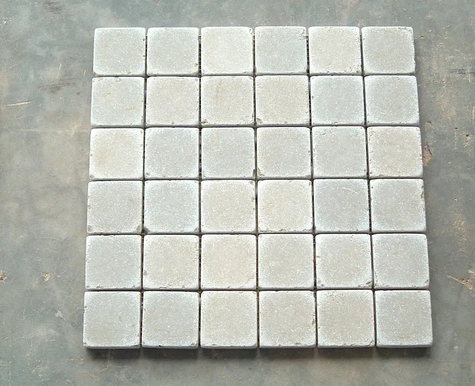 Tandur Yellow — honed mosaic