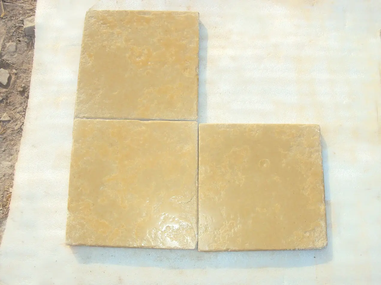 Tandur Yellow — tumbled brushed
